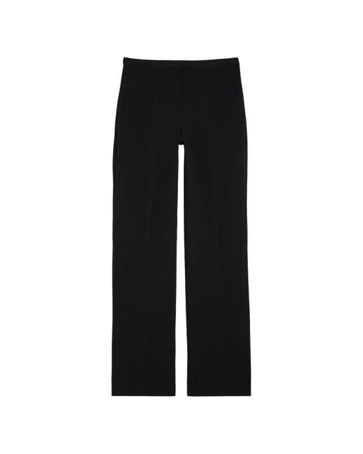 Another Tomorrow Straight Broek in het Black