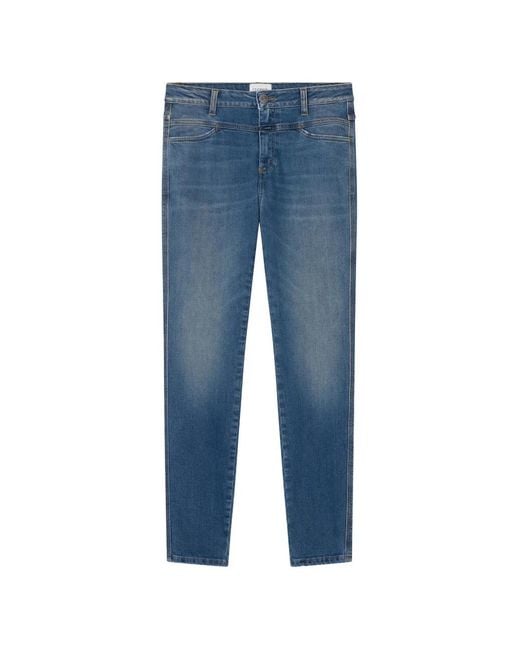 Closed Blue Skinny Pusher Jeans