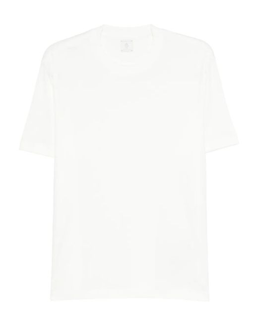 Eleventy T-Shirt mit Rundhalsausschnitt in White für Herren