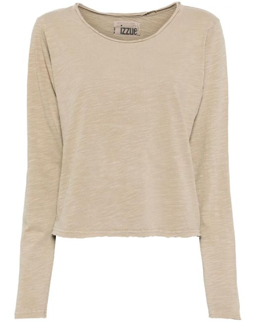 Izzue Natural Long-Sleeved T-Shirt