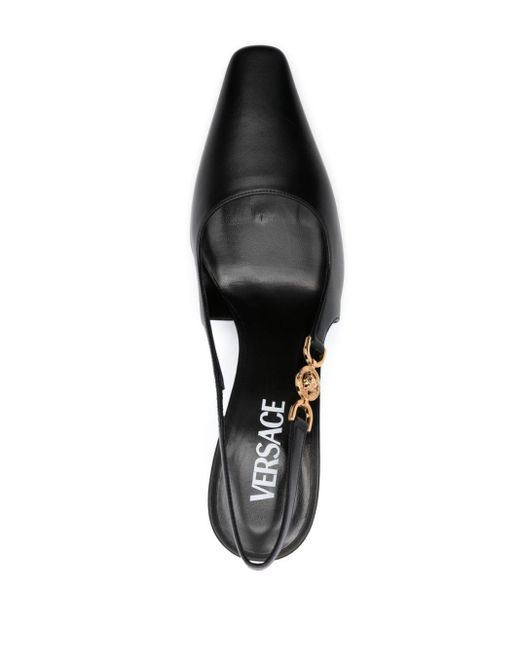 Versace Black Shoes Calf