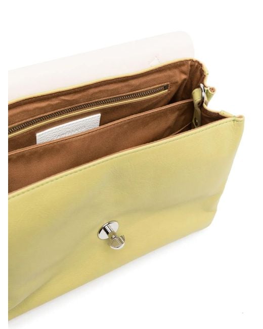 Zanellato Metallic Postina Piuma Knot Tote Bag