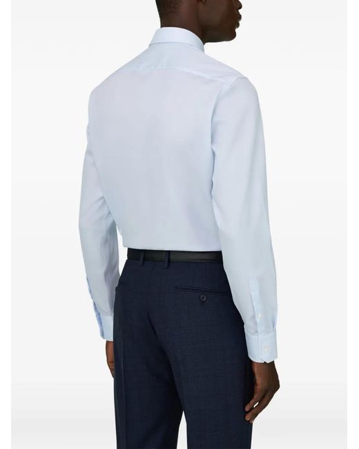 Boggi White Slim-Fit Shirt for men