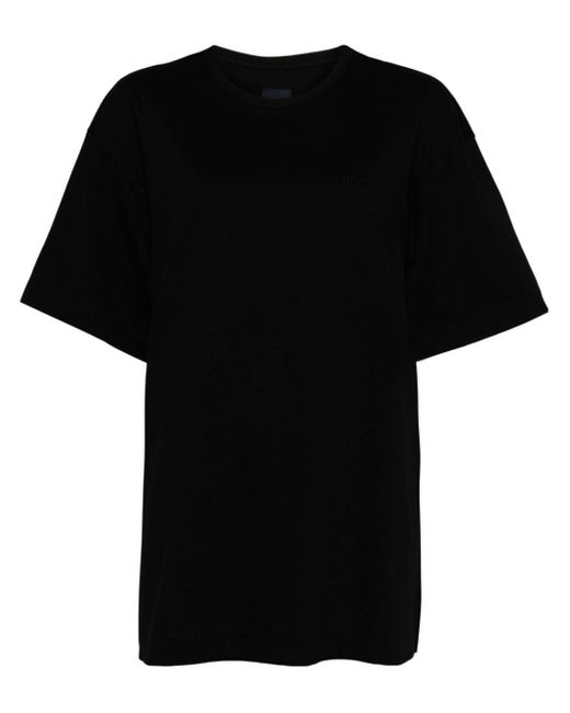 T-shirt en coton à imprimé photographique Juun.J en coloris Black