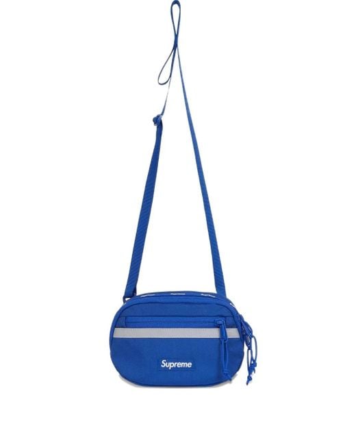 Supreme Mini Gürteltasche mit reflektierendem Einsatz in Blue für Herren