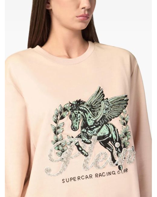 Philipp Plein Natural Unicorn Sweatshirt