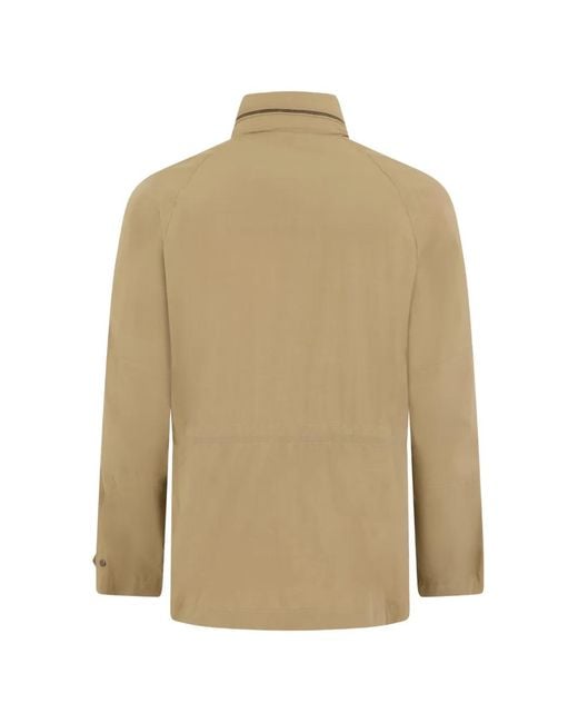 Moorer Natural Patch-Pocket Jacket for men