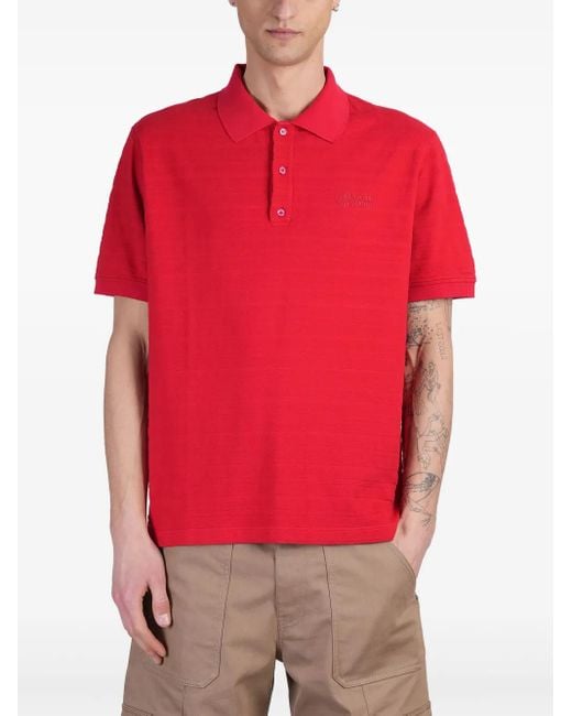 Golden Goose Deluxe Brand Red T-Shirts And Polos for men