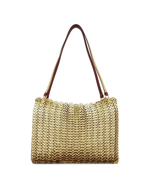 Rabanne Purple Mini Sac Porté Épaule 1969 À Design Réversible