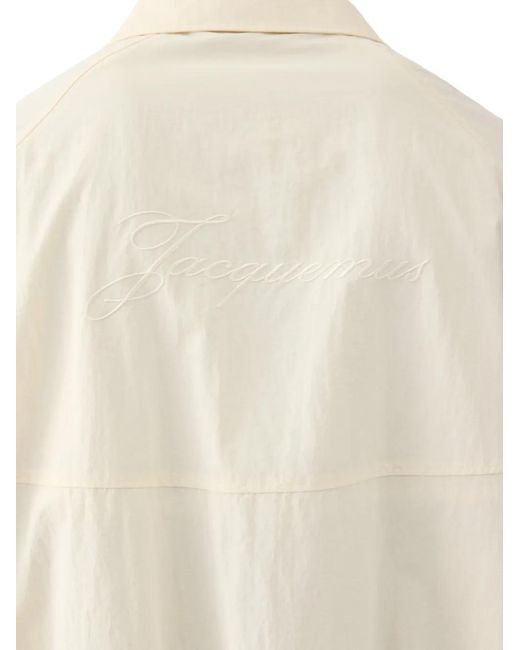 Jacquemus White Le Coupe-Vent Jacket