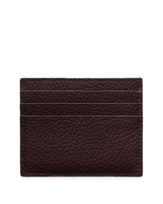 Prada Black Leather Card Holder for men