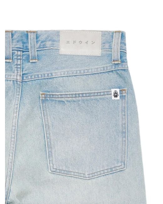 Edwin Blue Tyrell Washed Jeans for men