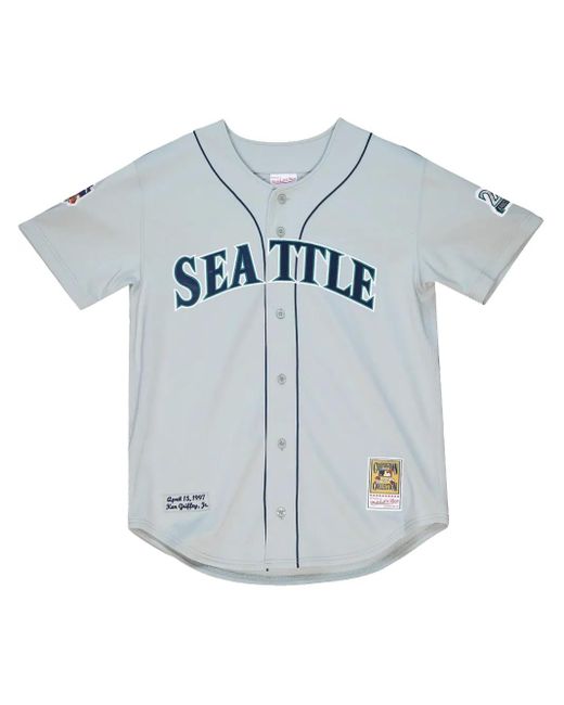 Mitchell & Ness Blue Mlb Seattle Mariners Cooperstown "20Th Anniversary for men