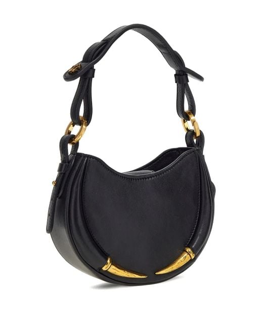 Borsa A Spalla Con Design Curvo di Roberto Cavalli in Black