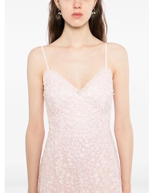 Needle & Thread Pink Maeva Cami Ankle Gown