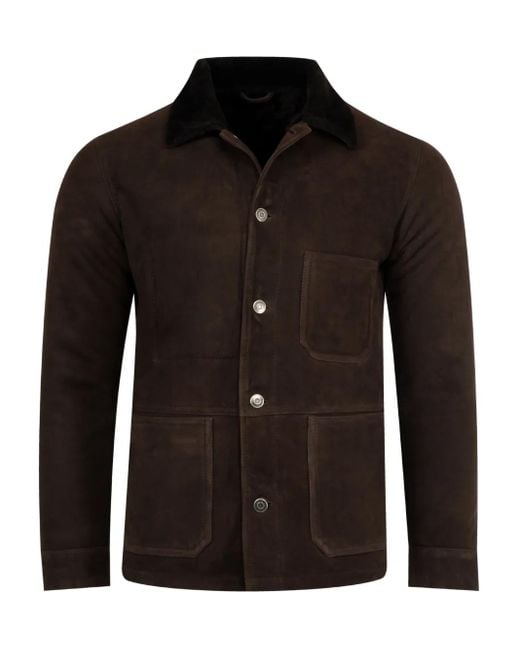 Chaqueta con botones Giorgio Brato de hombre de color Black