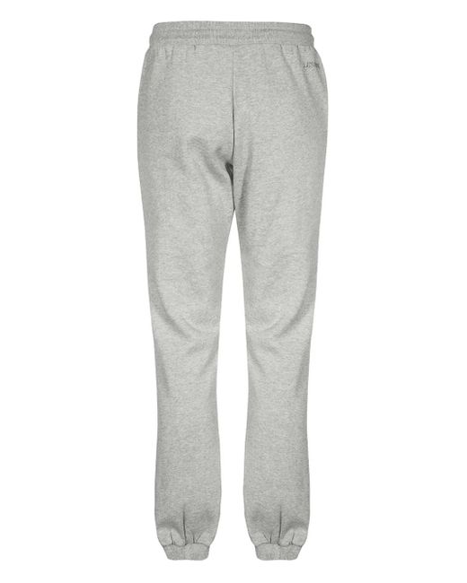 Les Deux Gray Logo-Embroidered Track Pants for men
