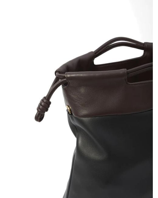 Loewe Black Flamenco Knot Tote Bag