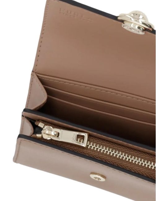 Furla Brown Leather Wallet