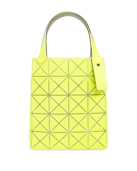 Bolso shopper Prism con paneles Bao Bao Issey Miyake de color Yellow
