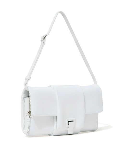 Proenza Schouler White Flip Leather Shoulder Bag
