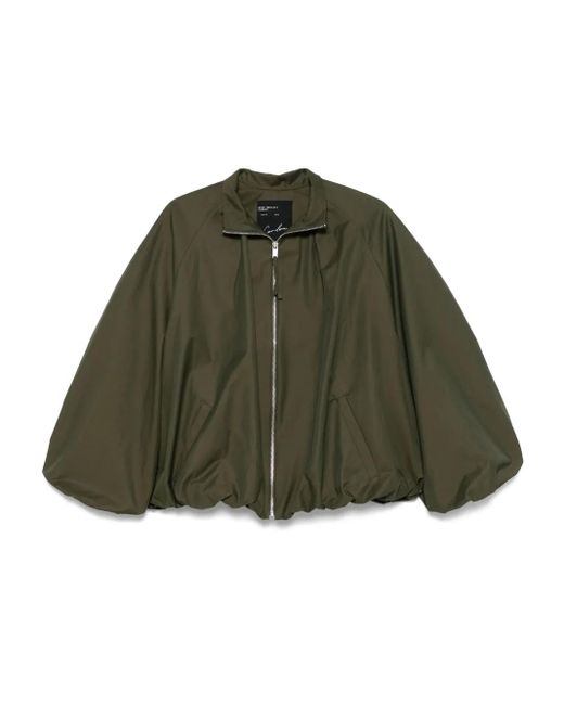 Cordera Green Ballon-Sleeve Jacket