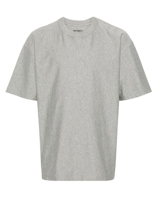 Carhartt Gray Dawson Cotton T-shirt for men