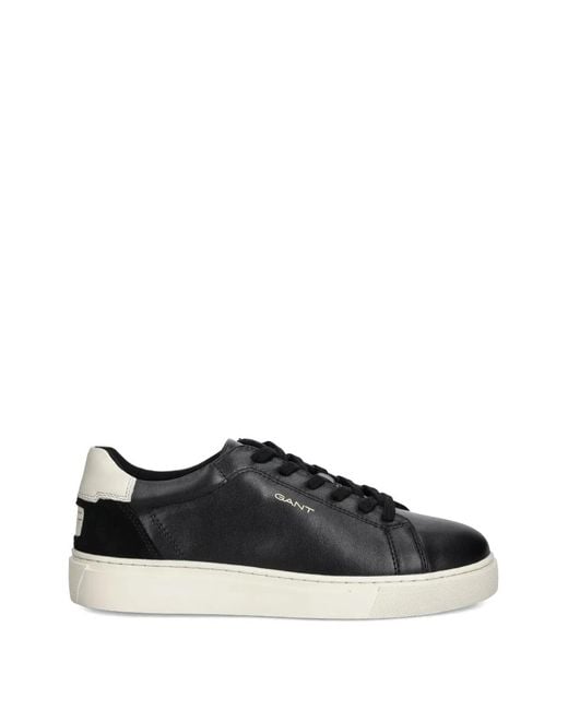 Gant Black Baskets À Lacets