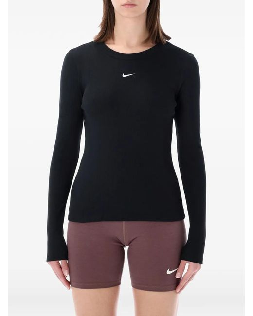 Nike Blue Long-Sleeve Top