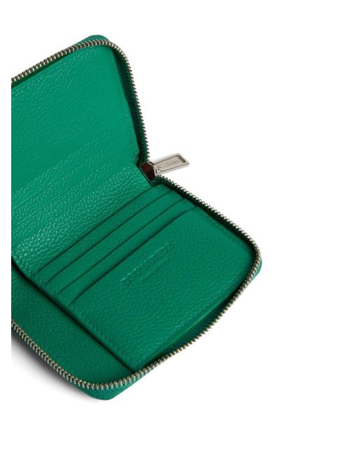 Portefeuille en cuir à logo brodé DSquared² pour homme en coloris Green