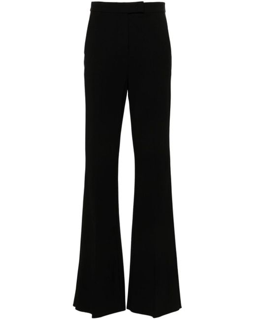 Max Mara Black High-Waist Palazzo Trousers