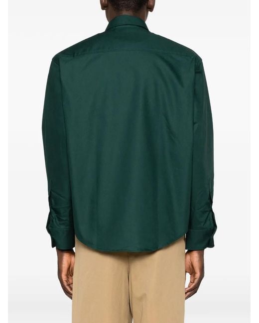 AMI Boxy Button-Down Overhemd in het Green voor heren