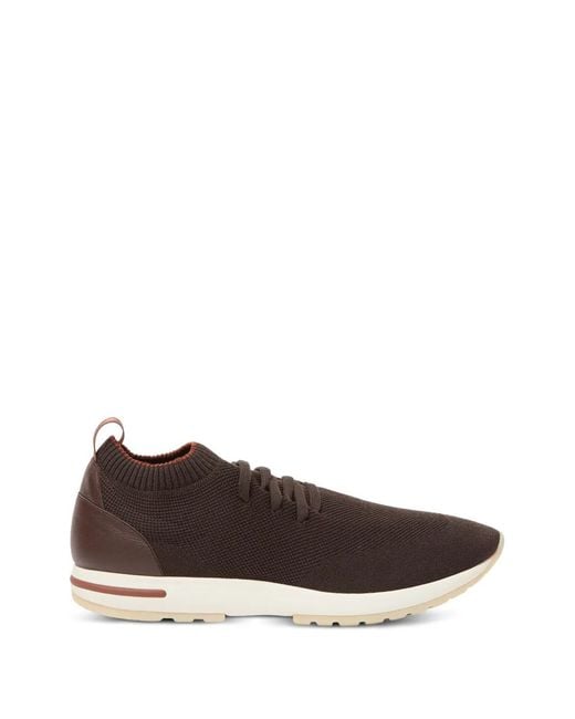 Loro Piana Brown 360 Lp Flexy Walk Sneakers for men