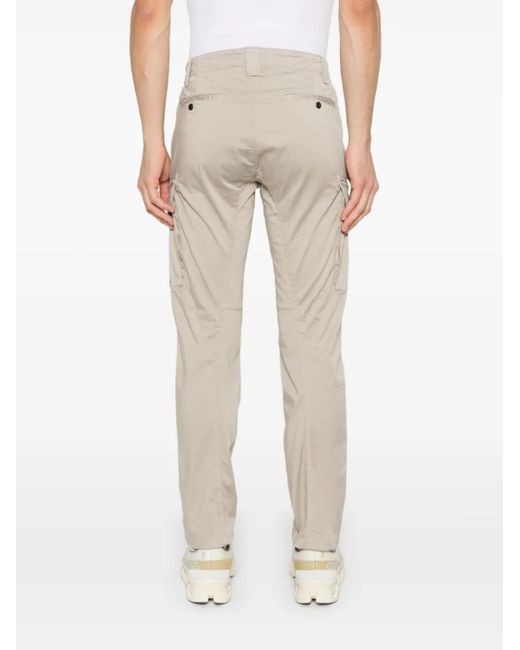 C P Company Natural Lens-Detail Cargo Pants for men