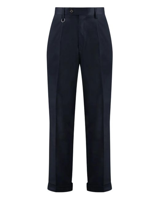 Darted trousers Paolo Pecora de hombre de color Blue