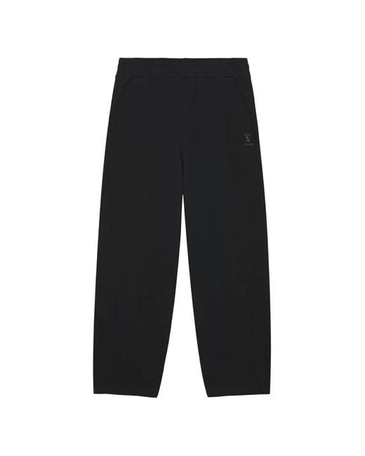 FIVE CM Black Logo-Print Track Pants for men