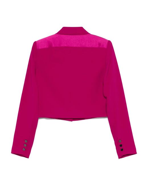 DKNY Pink Cropped Blazer