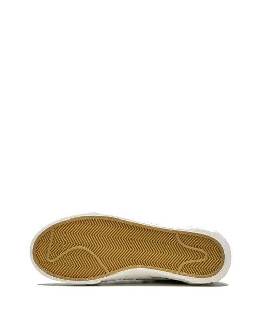 Nike Blue X Sacai Blazer Mid "University" Sneakers