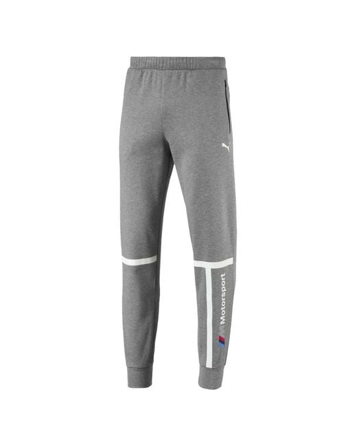 PUMA Gray X Bmw Motorsport Track Pants for men
