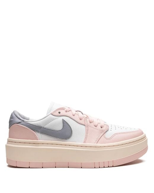 Nike Pink 1 Elevate Low Air Jordan Wmns