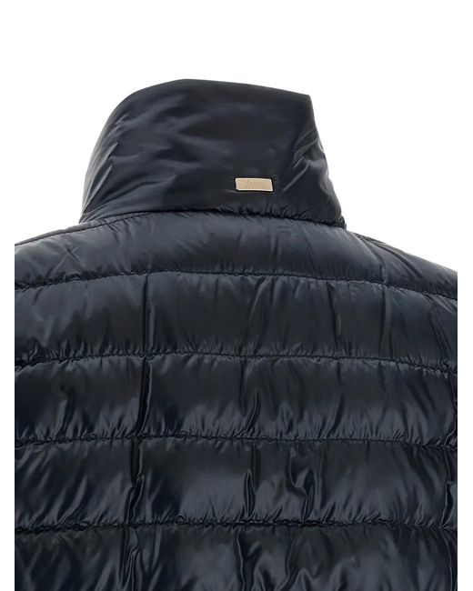 Herno Blue Quilted Down Jacket