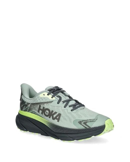 Hoka One One Green Challenger 7 Sneakers for men