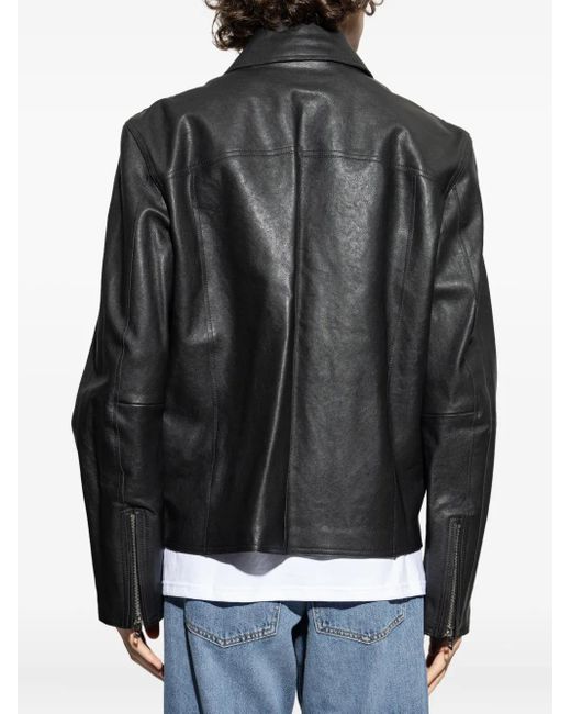 DIESEL Black Jacket Korn-Wrd for men