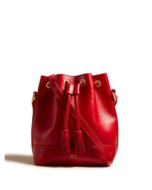 Khaite Red The Small Cecilia Crossbody Bag