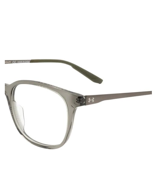 Under Armour White Square-Frame Glasses for men
