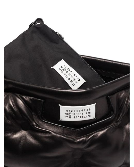 Maison Margiela Black Medium Glam Slam Classique Shoulder Bag