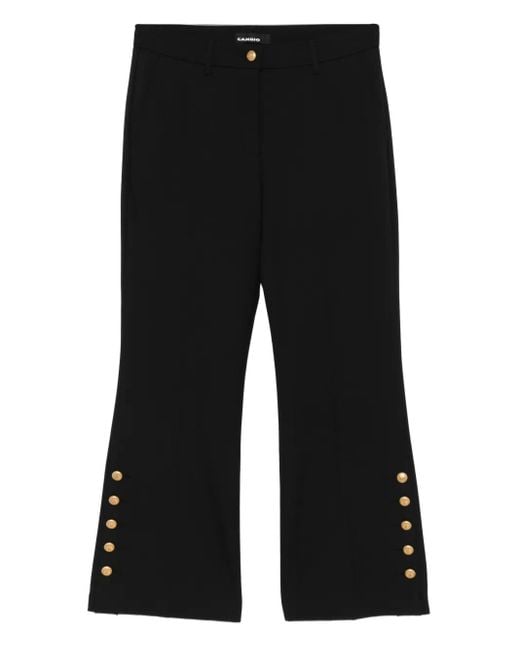 Cambio フレアパンツ Black