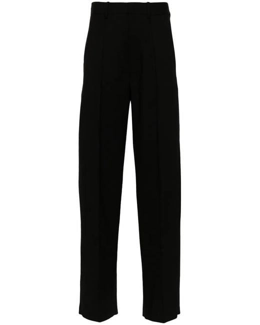 Isabel Marant Black Sopiavea Tapered Trousers