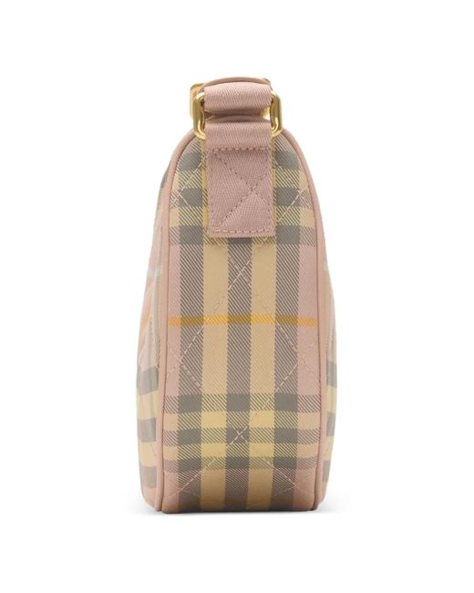 Burberry Natural Horseshoe Crossbody Bag​
