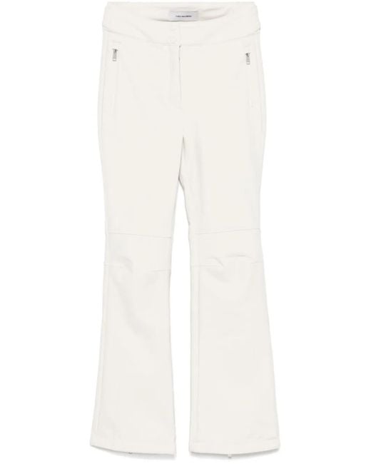 Pantalon De Ski À Coupe Évasée Yves Salomon en coloris White